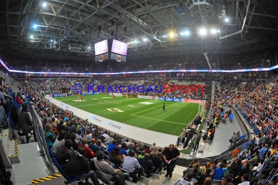 Hallen-Fussball Turnier Harder13 CUP in der SAP Arena Mannheim 05.01.2013  (© Siegfried Lörz)